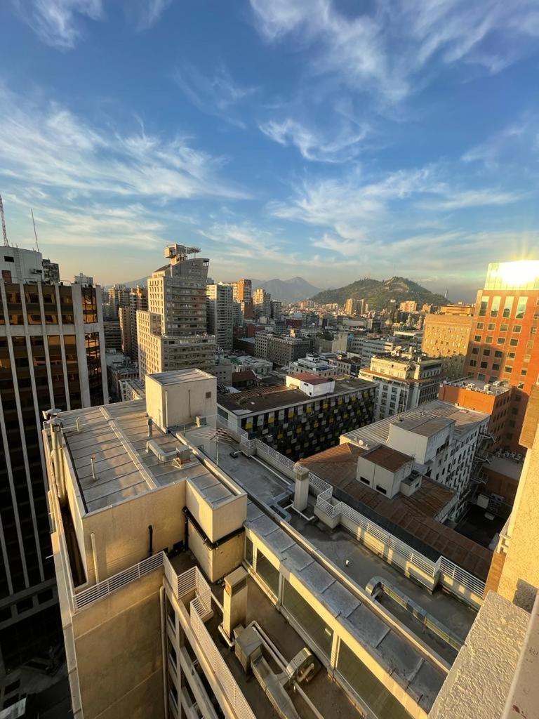 apart centro city spa Santiago de Chile Exterior foto